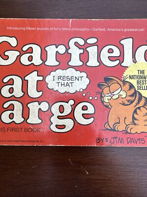 【中古】 Garfield at Large His 1st Book Jim Davis Garfield at Large First Edition. By Jim Davis. His First Book. | eBay