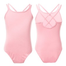 Filles Justaucorps de Danse Ballet Gymnastique Classique à Bretelles 3-14 Ans