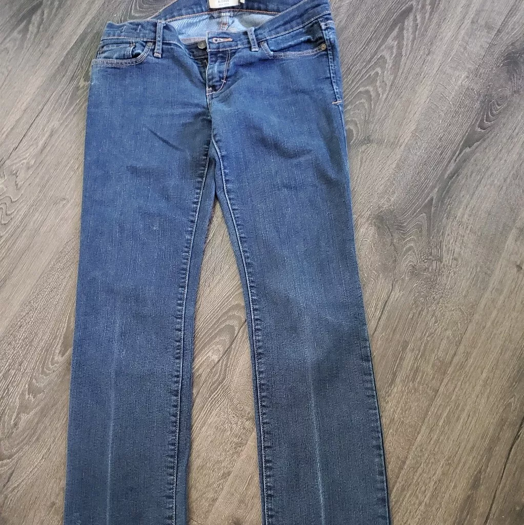 Abercrombie Fitch Jeans Erin Straight Women s Size 2 Denim Y2K Low Rise