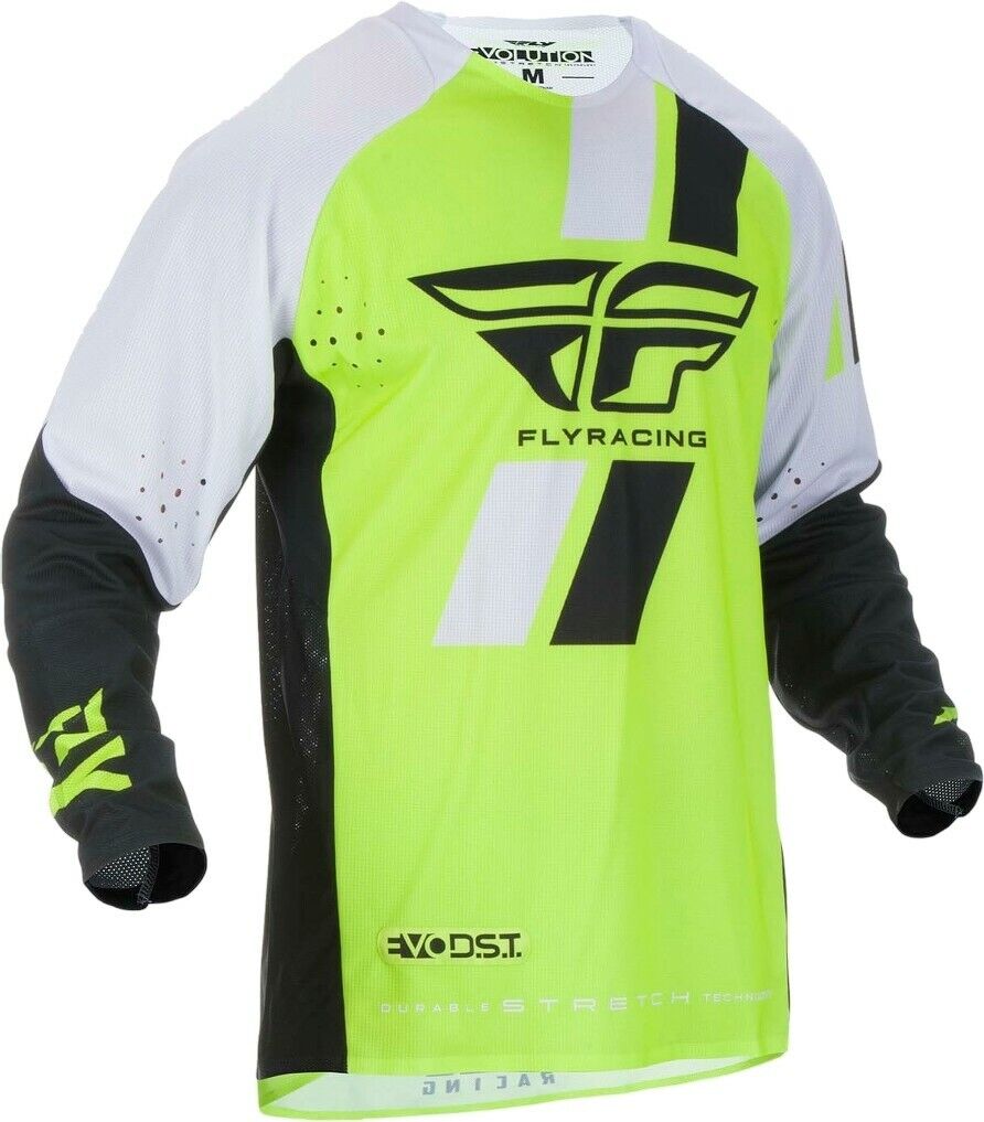 Fly Racing Evolution Our shop OFFers the best service Motocross Offroad MX Hi Jersey Race Popular product Yel Viz