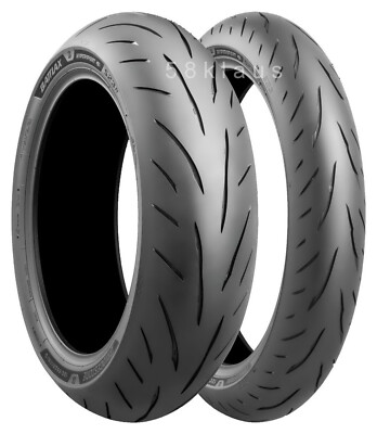 Satz Bridgestone Battlax S23 180/55 ZR17 73W + 120/70 ZR17 58W Set Reifen Paar