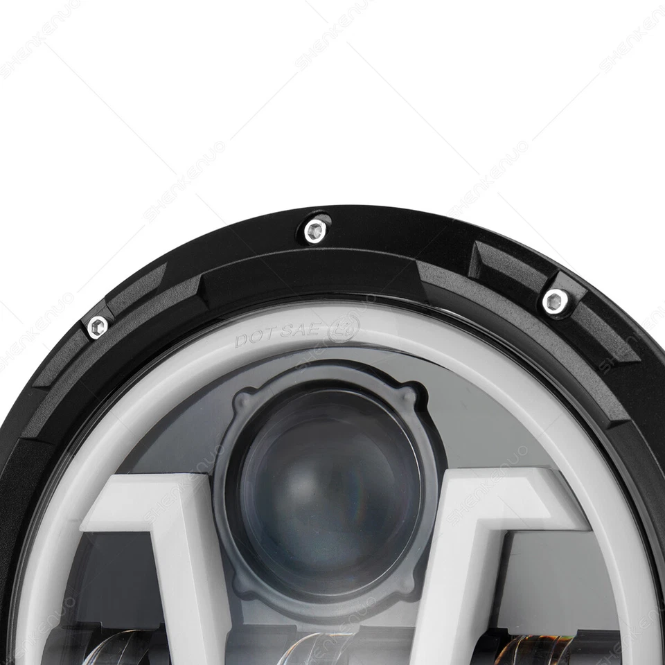 Faros LED de 7 pulgadas para Mercedes Benz G500 G55 AMG 2002 2003 2004 2005 2006 Foto 3 de 4