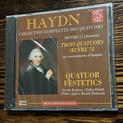 NEW / Quatuor Festetics / Haydn: String Quartets Op.74 Nos. 1-3 - Franz Joseph..