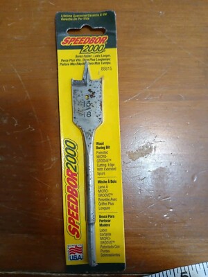 IRWIN Speedbor 2000 15/16  Spade Bit New Old Stock