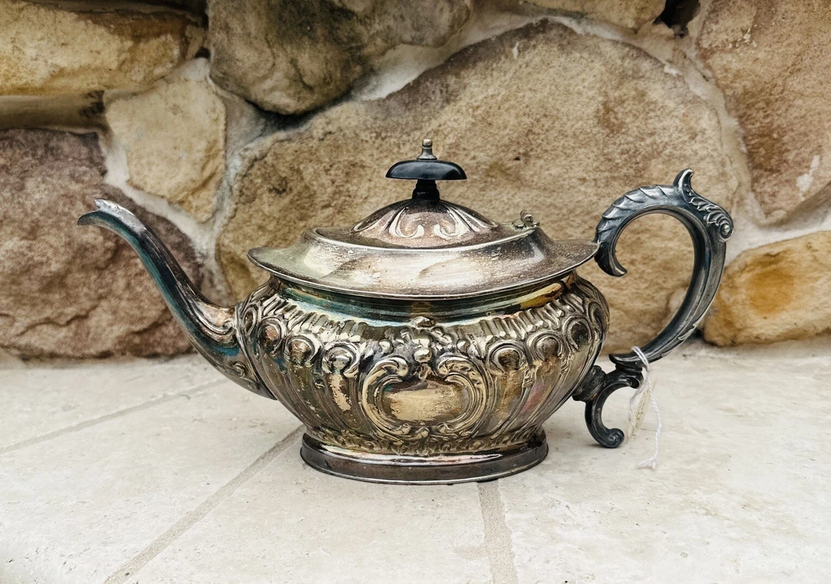 Antique silver teapots ebay sale
