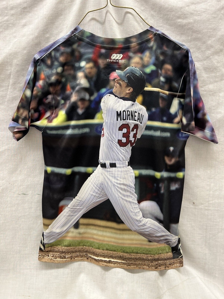 Three60° Gear Minnesota Twins Justin Morneau Hi-Def Photo Shirt