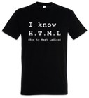 Camiseta I Know Html Hombre Cómo conocer Damas Silicon TV Series Valley Company