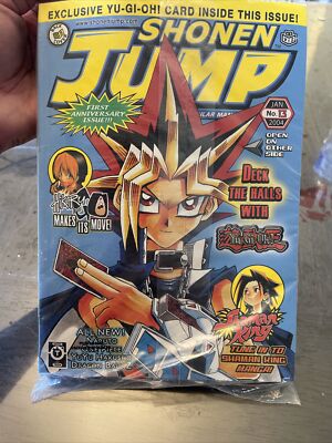 Rare 2004 Brand New Yu-Gi-Oh Volume 2 issue 1 Shonen Jump Sealed