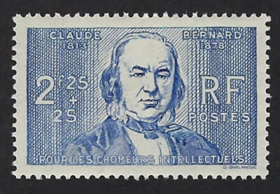 N° 439 Claude Bernard,neuf sans trace de charnière,très très beau cote 32€ - Photo 1/2
