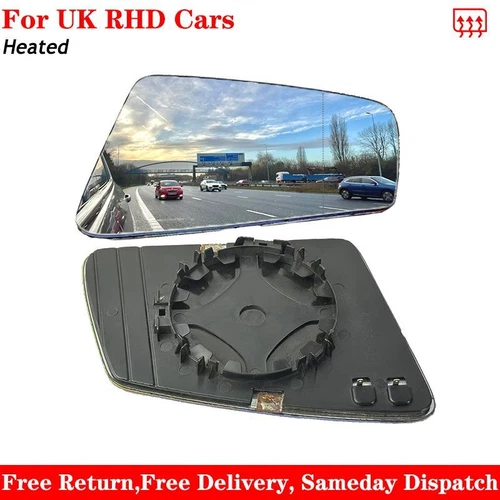 For Mercedes-Benz CLA 2013-2019 Heated Aspherical Wing Mirror Glass Left Passeng