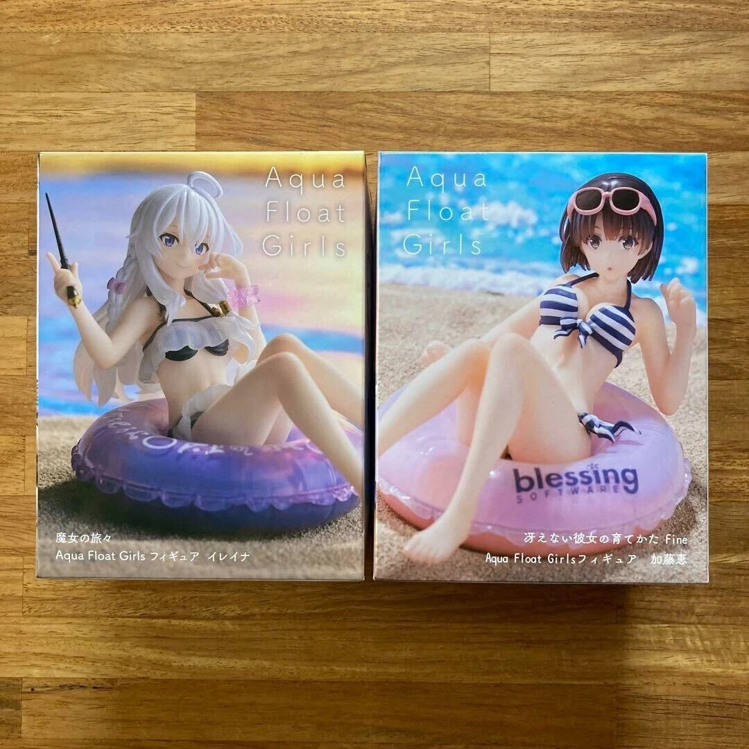 The Journey of Elaina Megumi Kato Figure Aqua Float Girls Set of 2