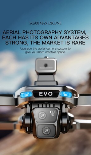 ✅ Drone Lenovo SG901 Pro 8K GPS HD Pliable Sans Balais Évitement Obstacles UAV - Bild 23 von 24