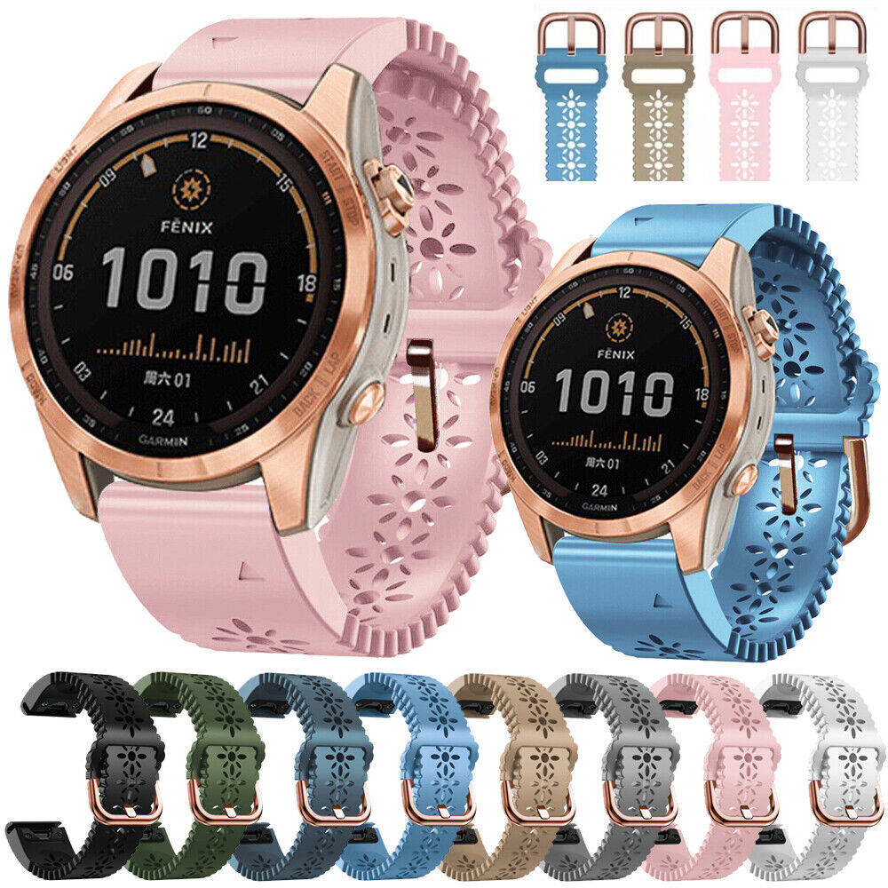 Rose Gold Fenix 5s Band Strap For Garmin Fenix 5S 6S 7S Pro