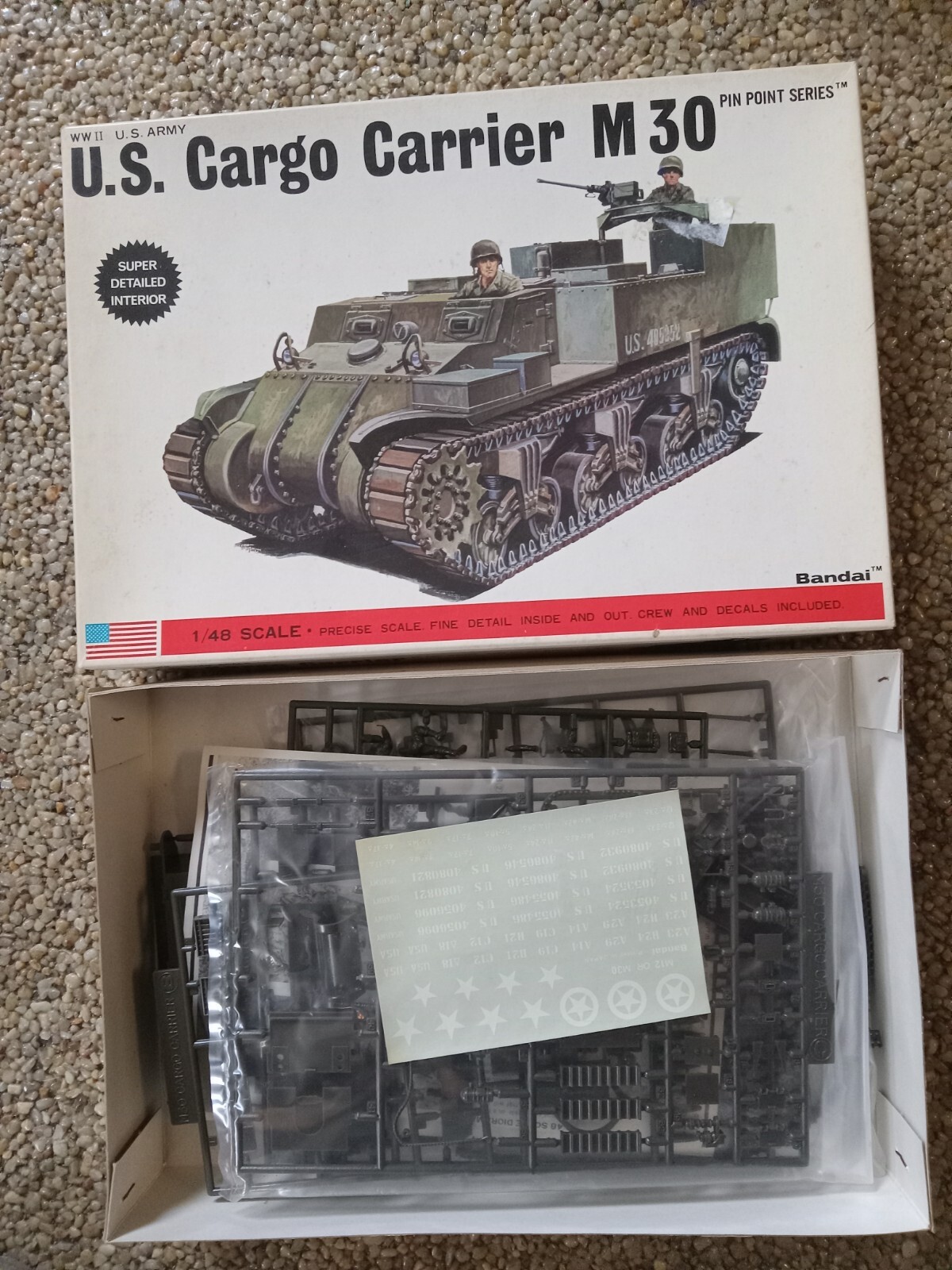 US Cargo Carrier M30 1/48 Scale By Bandai eBay