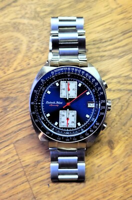 Detroit Mint Speedy Seiko Instraments VK61 Blue Kakumei Dial | eBay