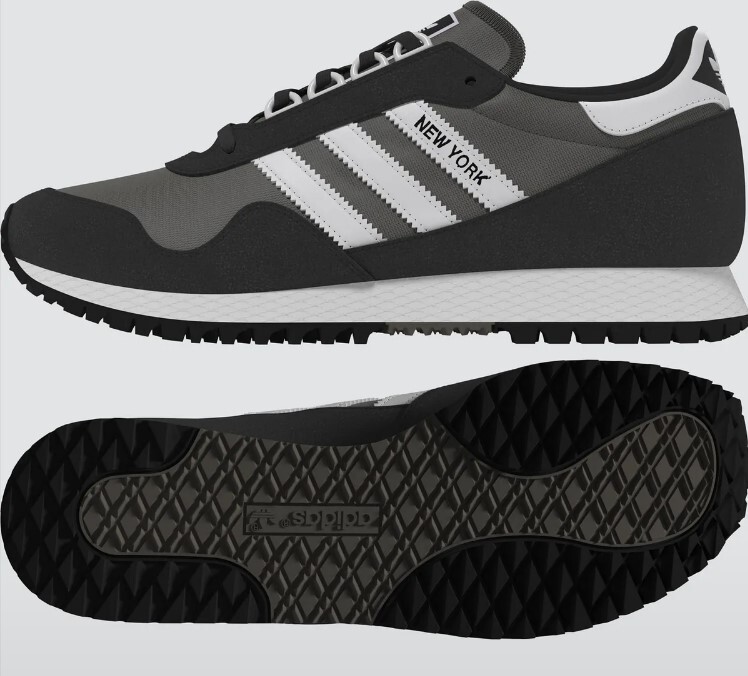 Adidas Originals New York men's' sneakers Dark Gray Black
