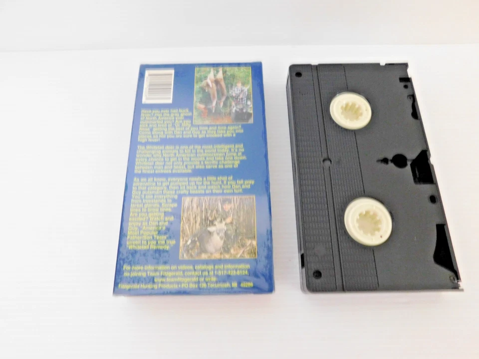 VHS Hunting Video Dan and Guy Fitzgerald Whitetail Remedy - Image 2 of 2