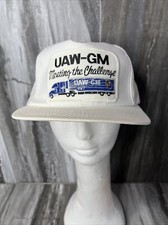 VTG UAW-GM "Meeting the Challenge"Strapback Hat Made In America