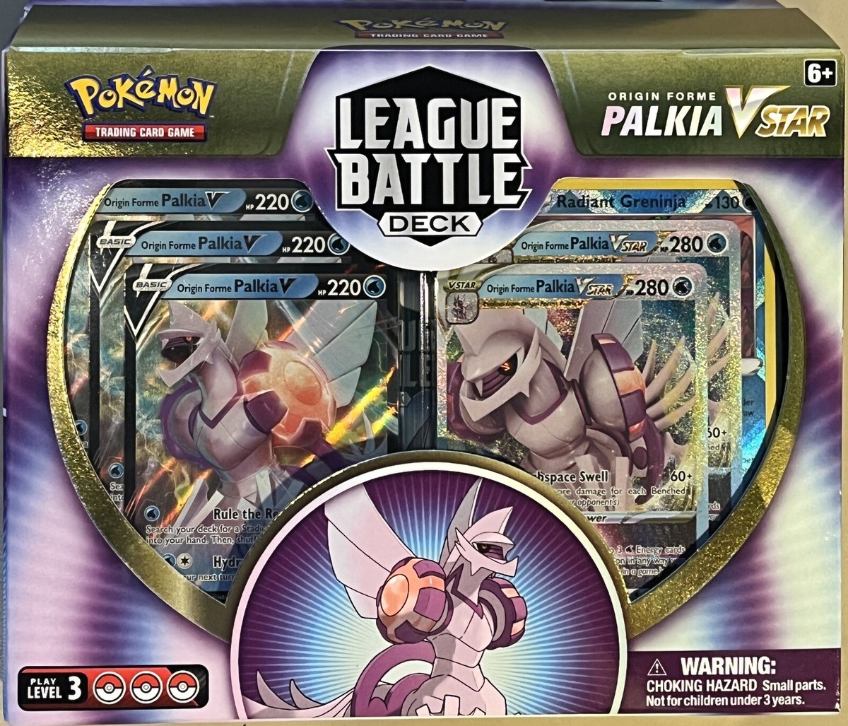 Pokemon TCG Origin Forme PALKIA VSTAR League Battle Deck Box New