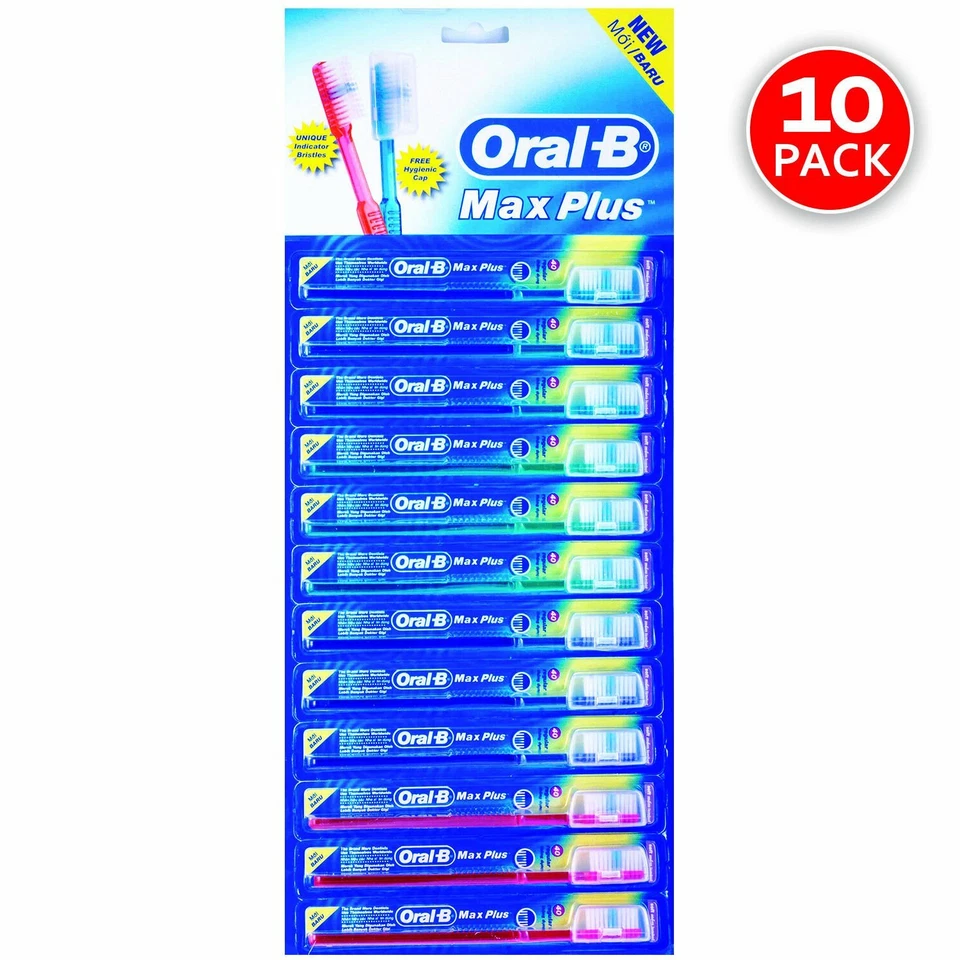 120 OralB Toothbrushes Soft Indicator Bristles w/ Covers Caps Wholesale Bulk Lot - Image 3 of 4