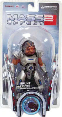 DC Unlimited Mass Effect 2 Series 1 Grunt Action Figure NEW Case Fresh
