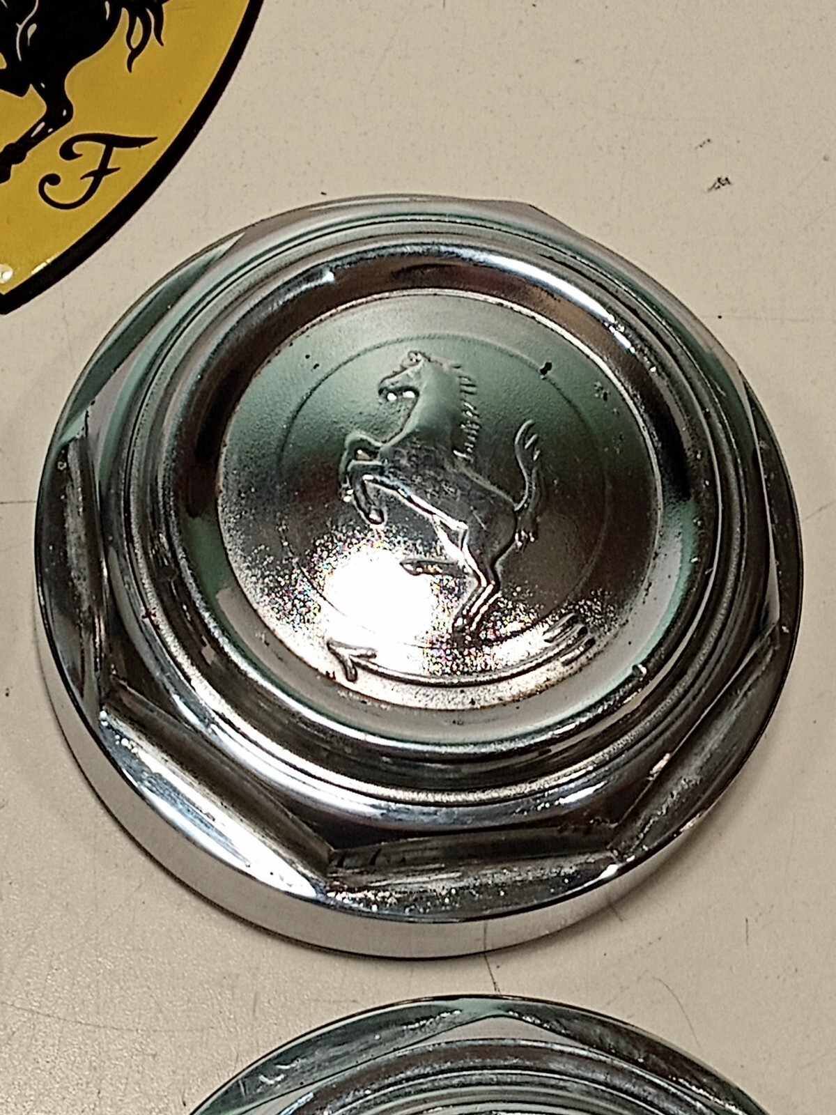 Ferrari 512 BB Berlinetta Boxer Wheel Knock Off Nuts_512 BBi_42 Rudge_4_GENUINE
