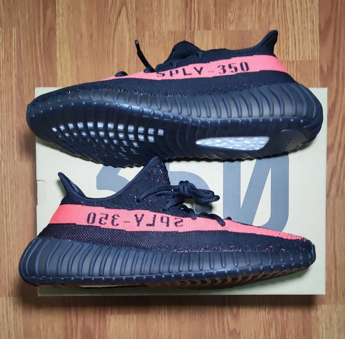 adidas Yeezy Boost 350 V2 Core Black Red Black BY9612