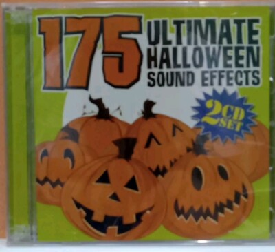 THE HIT CREW - Dj 175 Ultimate Halloween Sound Effects 2 CD Set Brand New Sealed