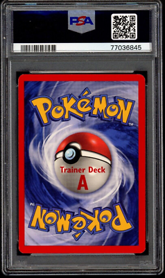 PSA 7 NM Machoke 34/102 Trainer Deck A RED BORDER Pokemon Card | eBay