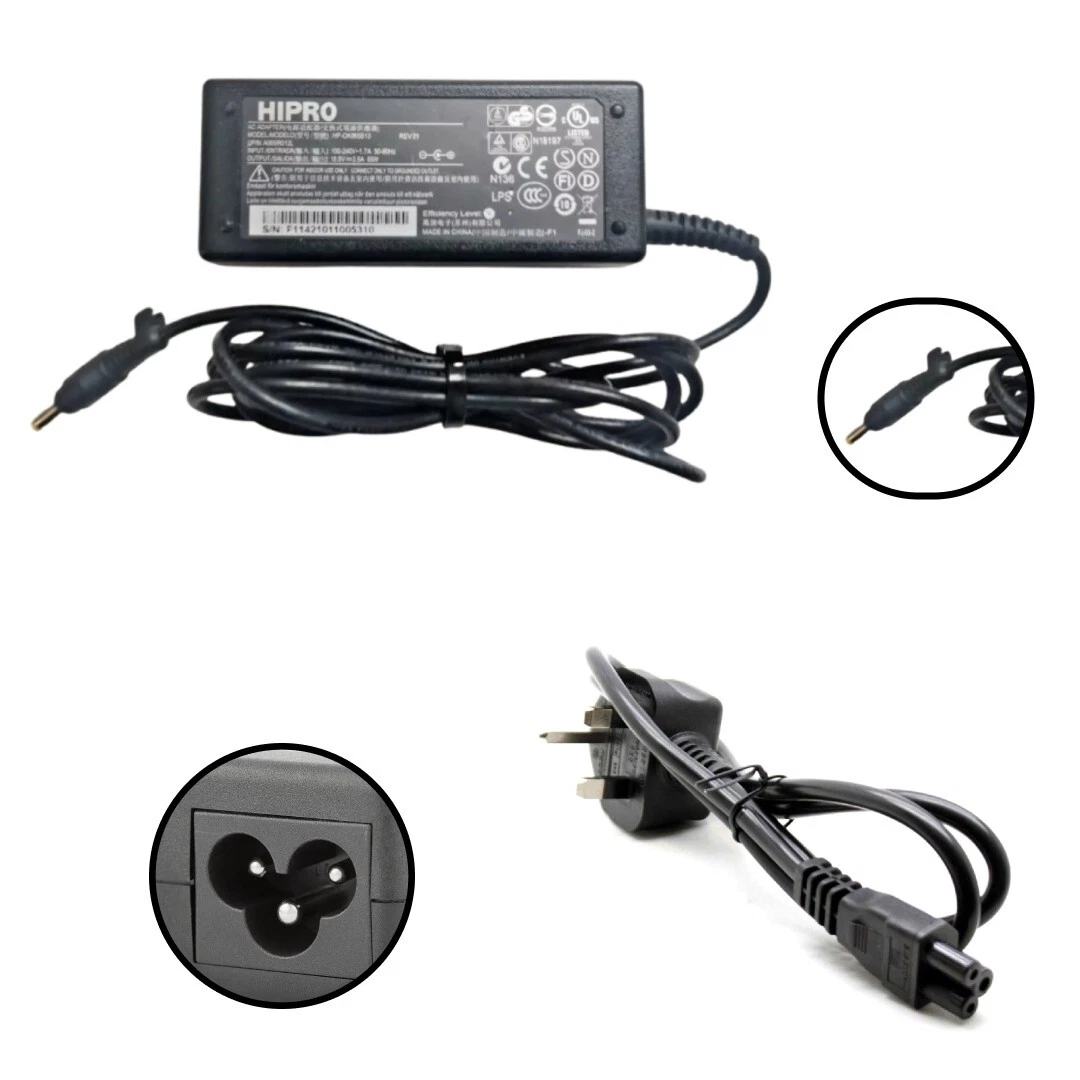 Chargeur HIPRO 30W Pour Acer Aspire One - Adaptateur Secteur Netbook D'occasion Fonctionnel