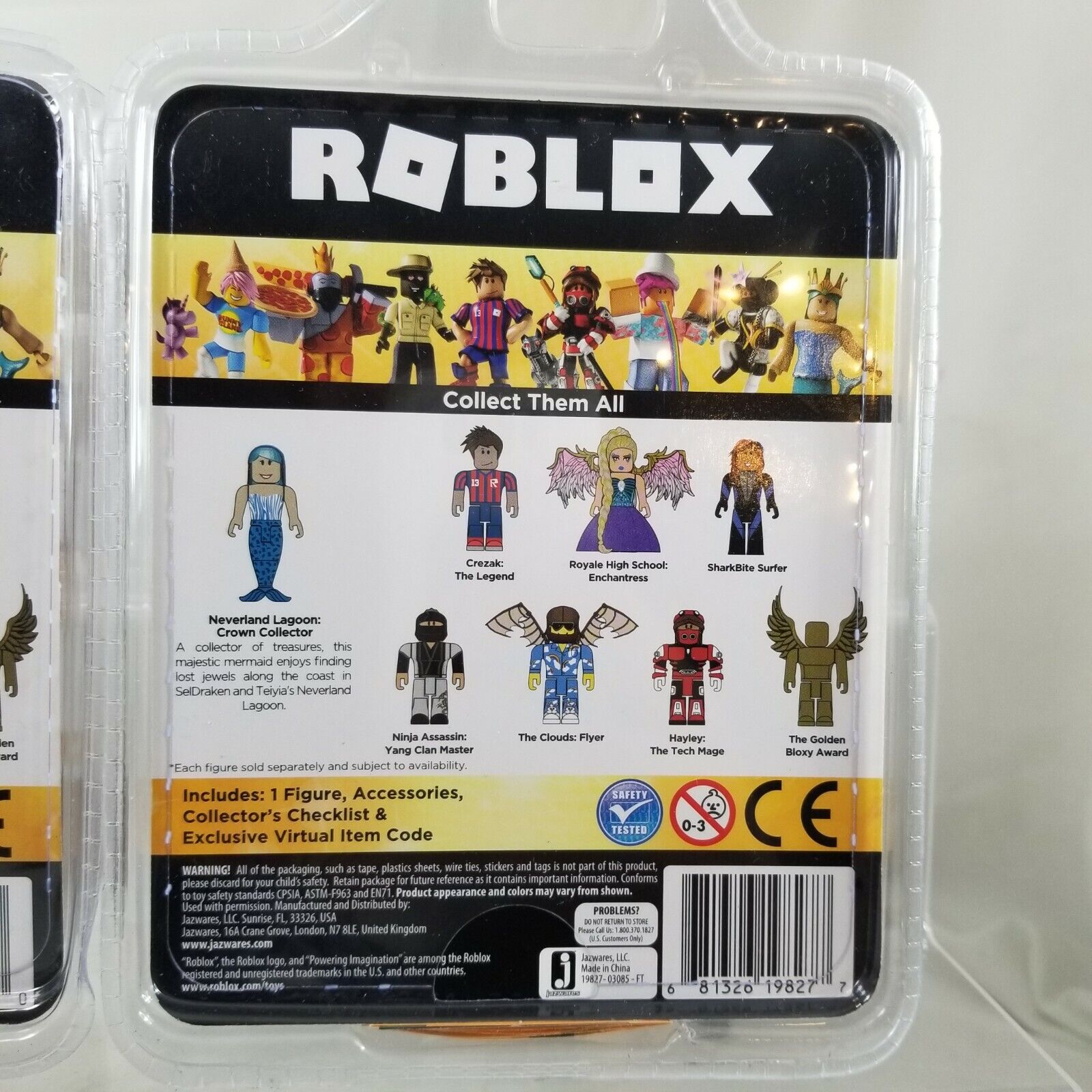 Roblox Gold Collection Royale High School: Enchantress Single Figure Pack  with Exclusive Virtual Item Code