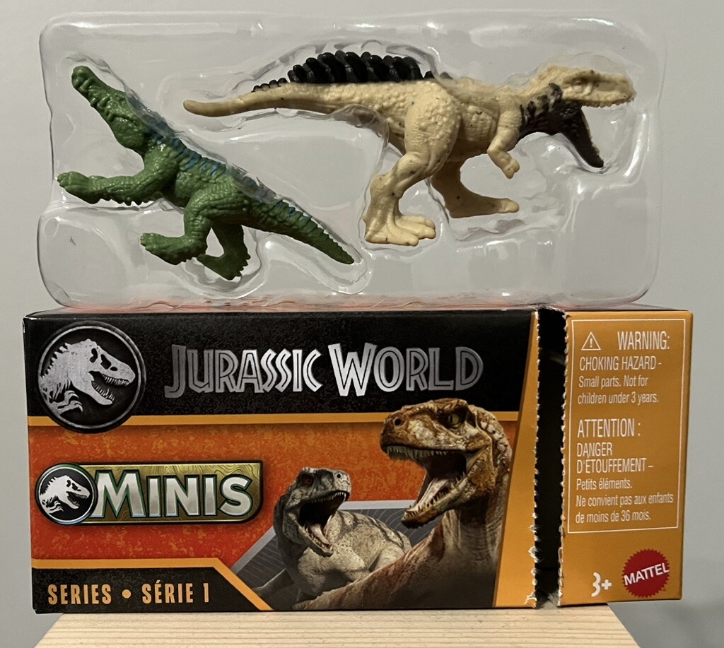 2025 Mattel Jurassic World Mini DINOSAUR 007 figures Series
