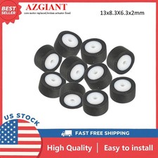 10PCS Pinch Roller 13x8.3x2mm For SONY TC-WR565/535 Walkman Cassette Deck Wheel
