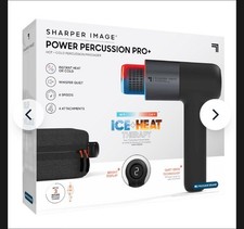 Sharper Image Power Percussion Pro Hot  Cold Percussion Massager New Free Ship