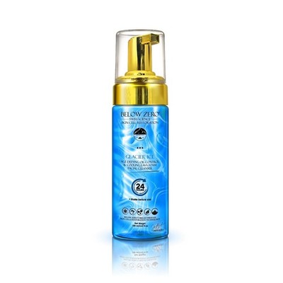 Below Zero Glacier Ice Age Defying Oil Control & Cooling Foam Facial Cleanser
