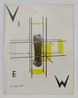 View. The modern magazine. Volume VII. Fall 1946. Couv. Isamu Noguchi