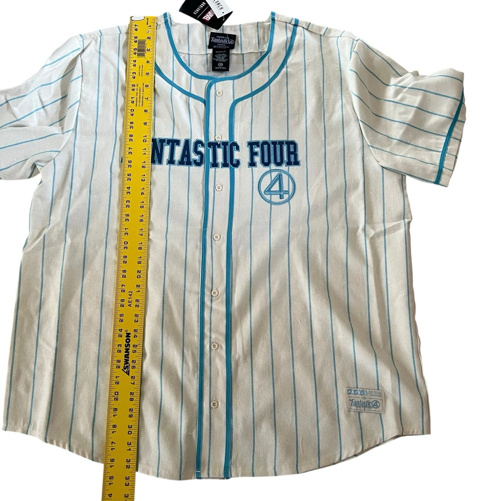 Marvel The Fantastic Four: First Steps Baseball Jersey