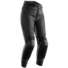 RST Ladies Womens Sports Touring GT Motorbike Motorcycle Leather Trousers Black