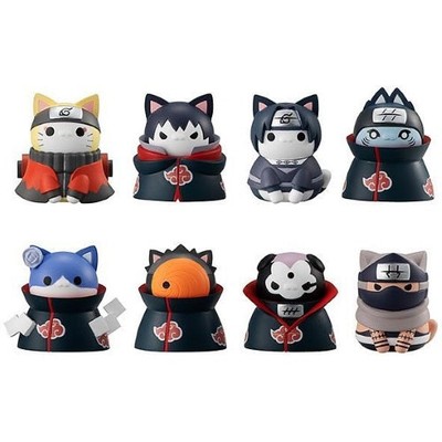 Naruto Shippuden Nyaruto Akatsuki Confrontation Megahouse 1-Inch