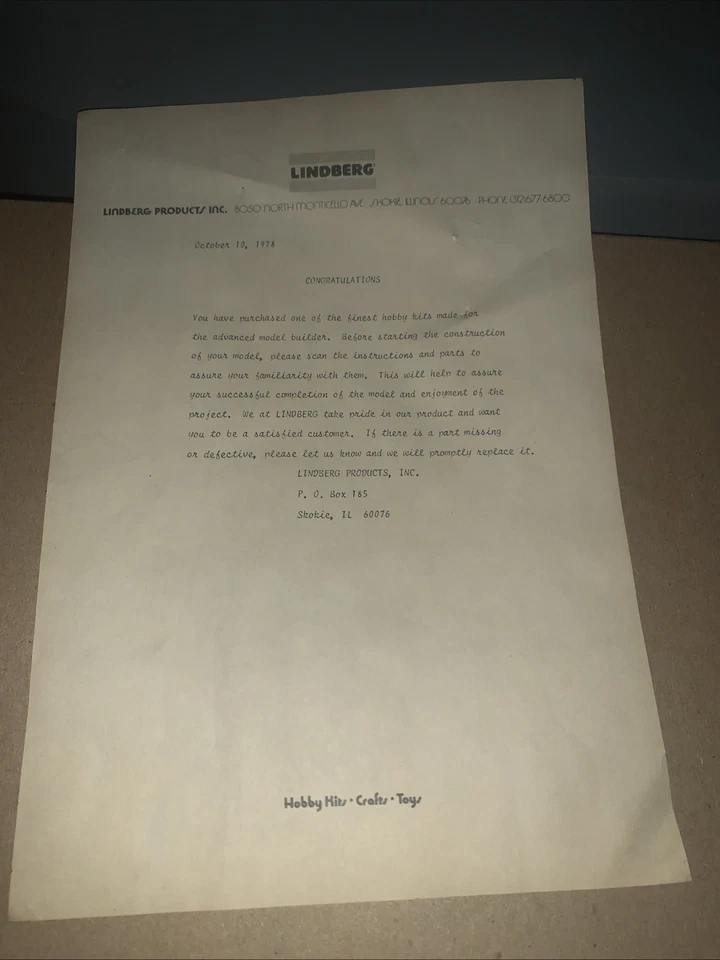 Lindberg PT-109 Motorizado Escala 1/32 Modelo Kit 1978 Nº 812 de colección adecuado para radiocontrol Foto 4 de 4