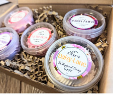 x5 Mini Whipped Soaps 40g each - Shower Fluff, Shave Butter