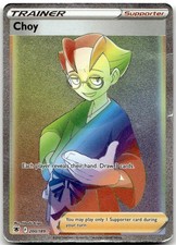 Choy 200/189 Holo Rainbow Rare Astral Radiance Moderately Played