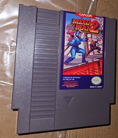 NES Mega Man 2 CIB Complete In Box Nintendo Entertainment System Capcom Oval