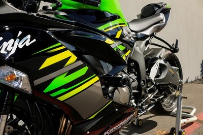 KAWASAKI ZX6R 2019-2023 SHOGUN FRAME SLIDERS NO CUT VERSION
