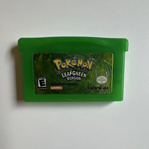 Nintendo Pokémon LeafGreen Version Game Boy Advance Multiplayer Role Playing