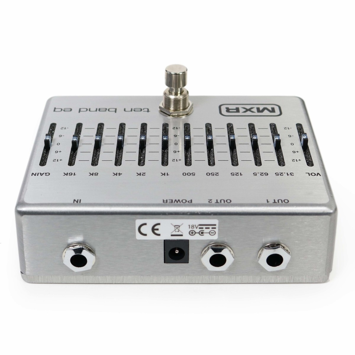 MXR M108S 10 Band EQ Pedal 710137095649| eBay