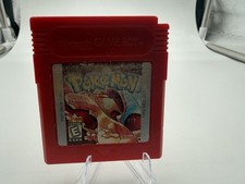 100% Authentic Pokemon Red Version English Nintendo Gameboy