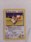 Pokémon TCG Lt. Surge's Eevee 51/132 Gym Challenge Regular Uncommon Card