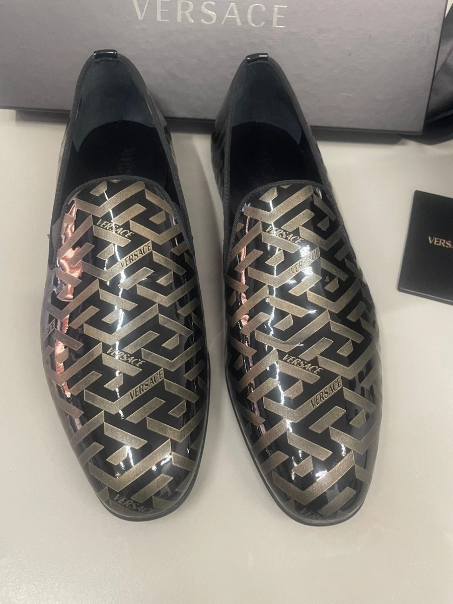 MOCASINES VERSACE mocasines mocasines pintura modelo noche 42