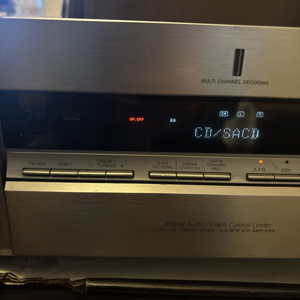 Sony STR-DB1070 Silver Audio Video Cinema Surround Sound Stereo FM Amplifier - Image 3 of 4